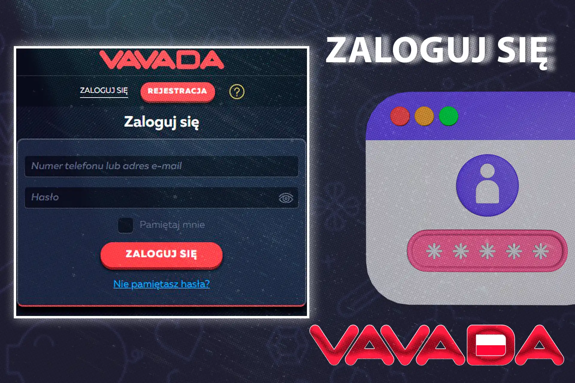 Przejdź által prosty proces logowania się do swojego konta na naszej stronie internetowej.