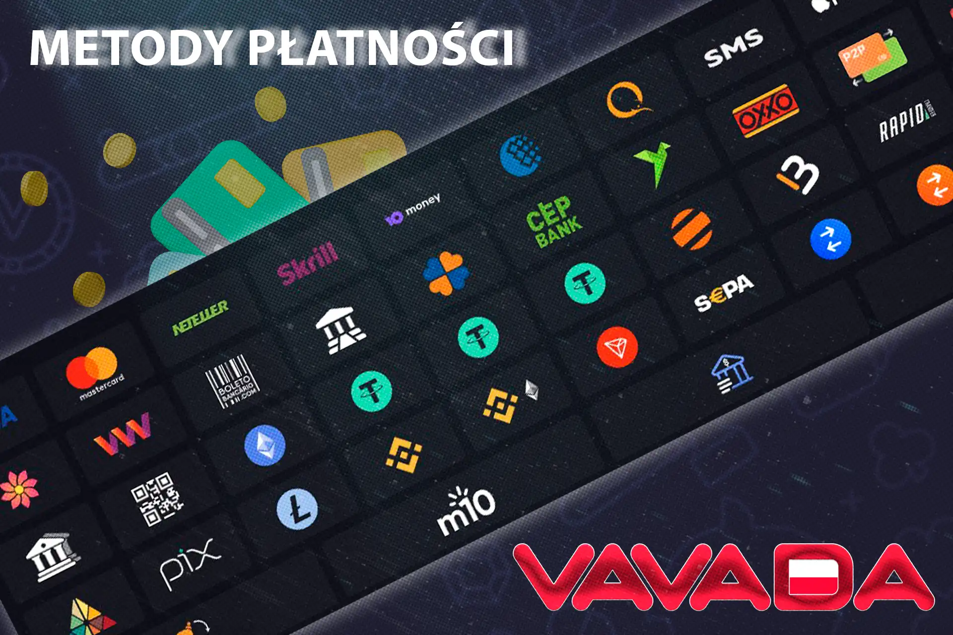 Wiele metod wpłat i kifizetés w kaszinóban Vavada